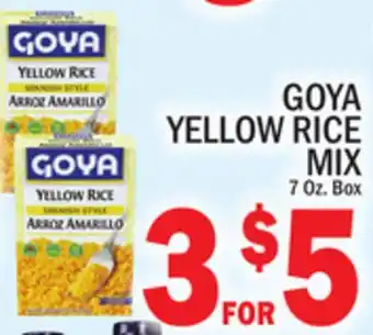 C Town GOYA YELLOW RICE MIX offer