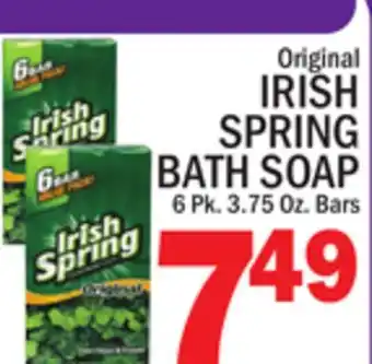 C Town IRISH SPRING BATH SOAP offer