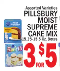 C Town PILLSBURY MOIST SUPREME CAKE MIX offer