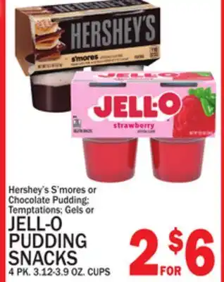 C Town JELL-O PUDDING SNACKS offer