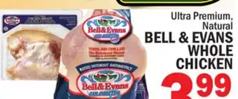 C Town BELL & EVANS WHOLE CHICKEN offer