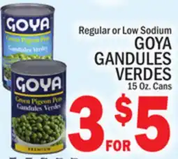 C Town GOYA GANDULES VERDES offer