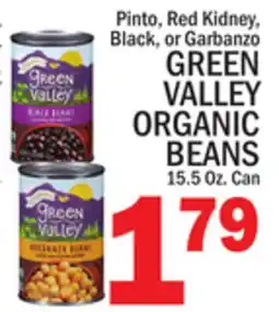 C Town GREEN VALLEY ORGANIC BEANS offer