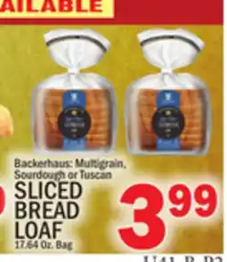 C Town SLICED BREAD LOAF offer