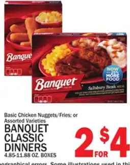C Town BANQUET CLASSIC DINNERS offer