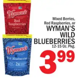C Town WYMAN'S WILD BLUEBERRIES offer