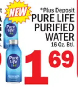 C Town PURE LIFE PURIFIED WATER offer