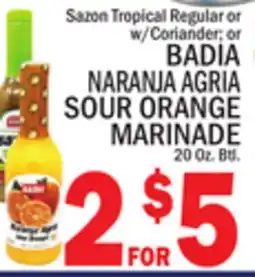 C Town BADIA NARANJA AGRIA SOUR ORANGE MARINADE offer