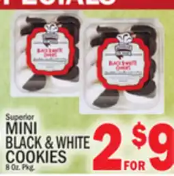 C Town MINI BLACK & WHITE COOKIES offer