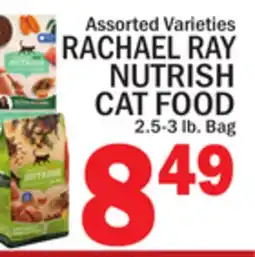 C Town RACHAEL RAY NUTRISH CAT FOOD offer