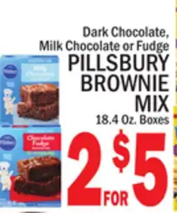 C Town PILLSBURY BROWNIE MIX offer