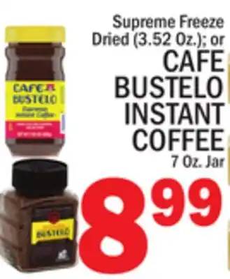 C Town CAFE BUSTELO INSTANT COFFEE offer