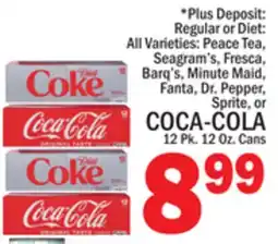 C Town COCA-COLA offer