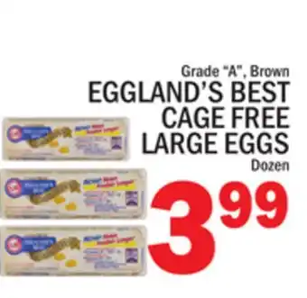 C Town EGGLAND'S BEST CAGE FREE LARGE EGGS offer