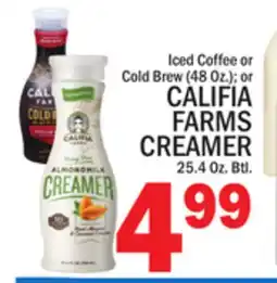 C Town CALIFIA FARMS CREAMER offer