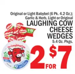 C Town LAUGHING COW CHEESE WEDGES offer