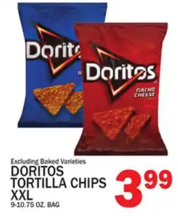 C Town DORITOS TORTILLA CHIPS XXL offer