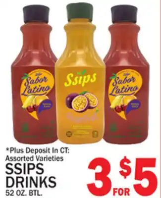 C Town SSIPS DRINKS offer