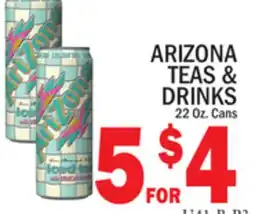 C Town ARIZONA TEAS & DRINKS offer