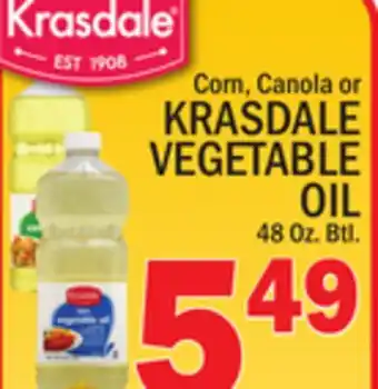 C Town KRASDALE VEGETABLE OIL offer