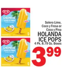 C Town HOLANDA ICE POPS offer