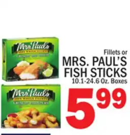 C Town MRS. PAUL'S FISH STICKS offer