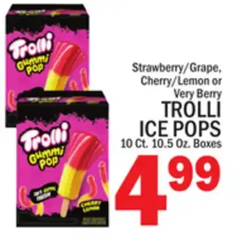 C Town TROLLI ICE POPS offer