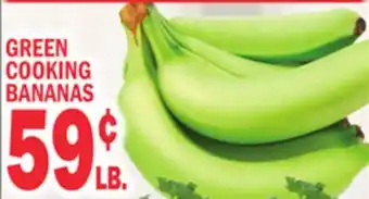 C Town GREEN COOKING BANANAS offer