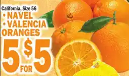 C Town • NAVEL • VALENCIA ORANGES offer