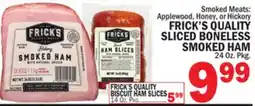 C Town FRICK'S QUALITY SLICED BONELESS SMOKED HAM offer