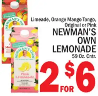 C Town NEWMAN'S OWN LEMONADE offer