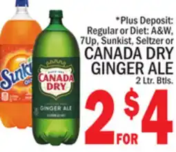 C Town CANADA DRY GINGER ALE offer