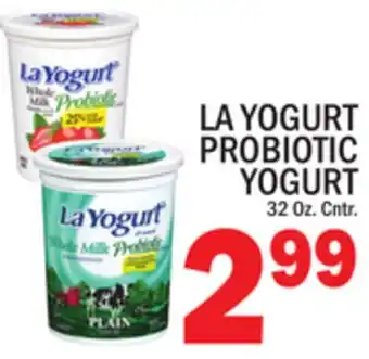 C Town LA YOGURT PROBIOTIC YOGURT offer