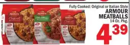 C Town ARMOUR MEATBALLS offer