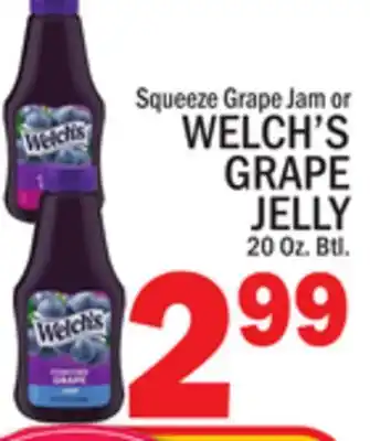 C Town WELCH'S GRAPE JELLY offer