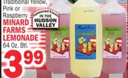 C Town MINARD FARMS LEMONADE offer
