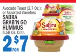 C Town SABRA GRAB'N GO HUMMUS offer