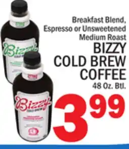 C Town BIZZY COLD BREW COFFEE offer