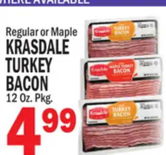 C Town KRASDALE TURKEY BACON offer