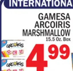 C Town GAMESA ARCOIRIS MARSHMALLOW offer
