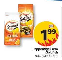 Weis Markets Pepperidge Farm Goldfish offer