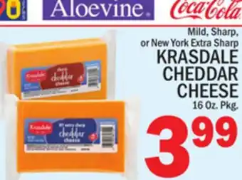 C Town KRASDALE CHEDDAR CHEESE offer
