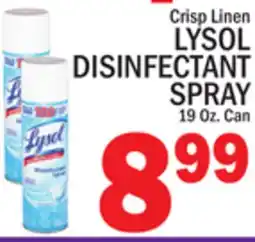 C Town LYSOL DISINFECTANT SPRAY offer