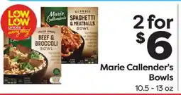 Weis Markets Marie Callender's Bowls offer