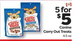 Weis Markets Canine Carry Out Treats offer