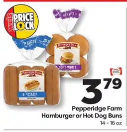 Weis Markets Pepperidge Farm Hamburger or Hot Dog Buns offer