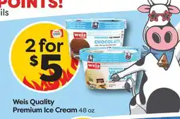 Weis Markets Weis Quality Premium Ice Cream offer