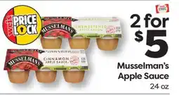Weis Markets Musselman's Apple Sauce offer