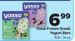 Weis Markets Yasso Frozen Greek Yogurt Bars offer