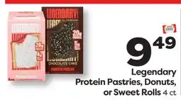 Weis Markets Legendary Protein Pastries, Donuts, or Sweet Rolls offer